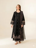 Black Embroidered Suit