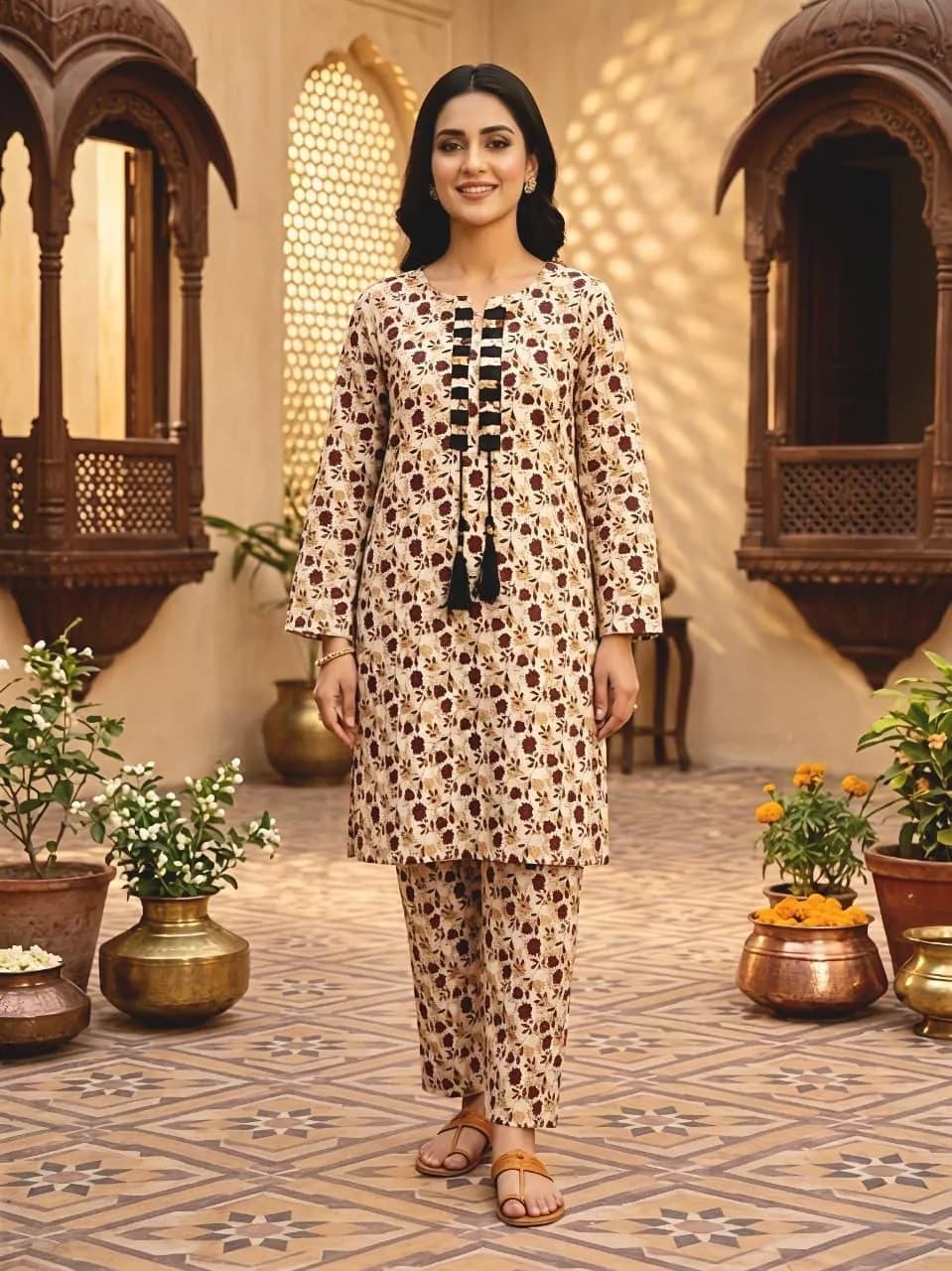Multicolor Lawn Set