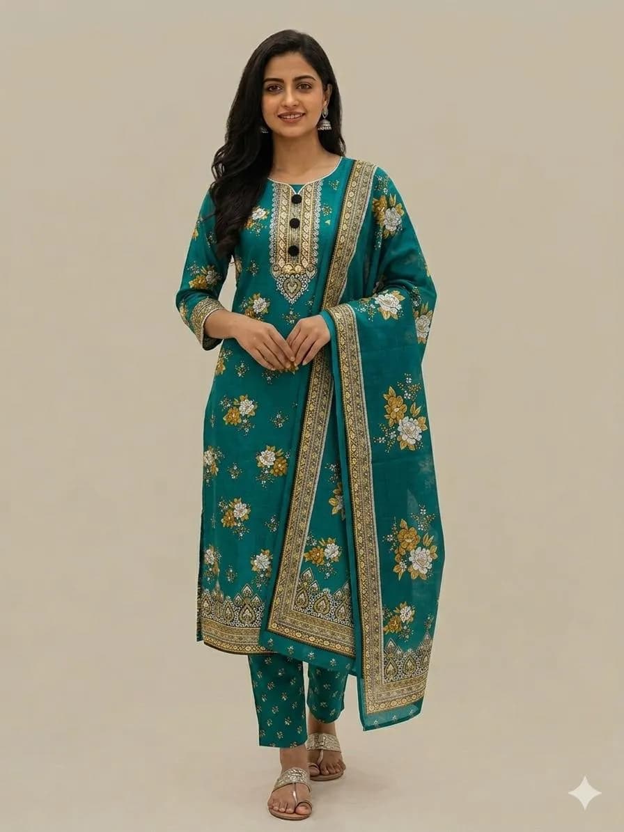 Swiss Lawn Suit