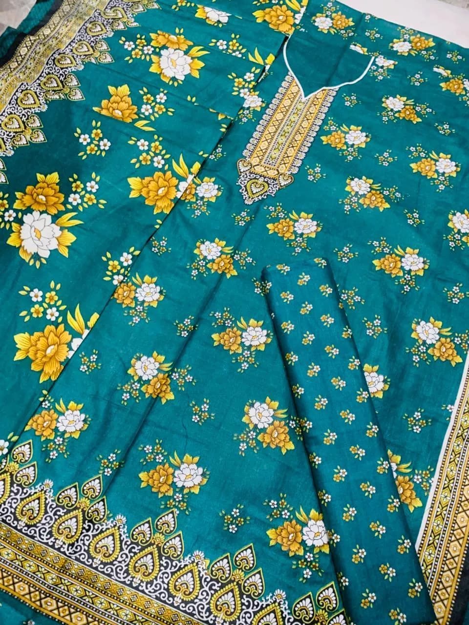 Swiss Lawn Suit