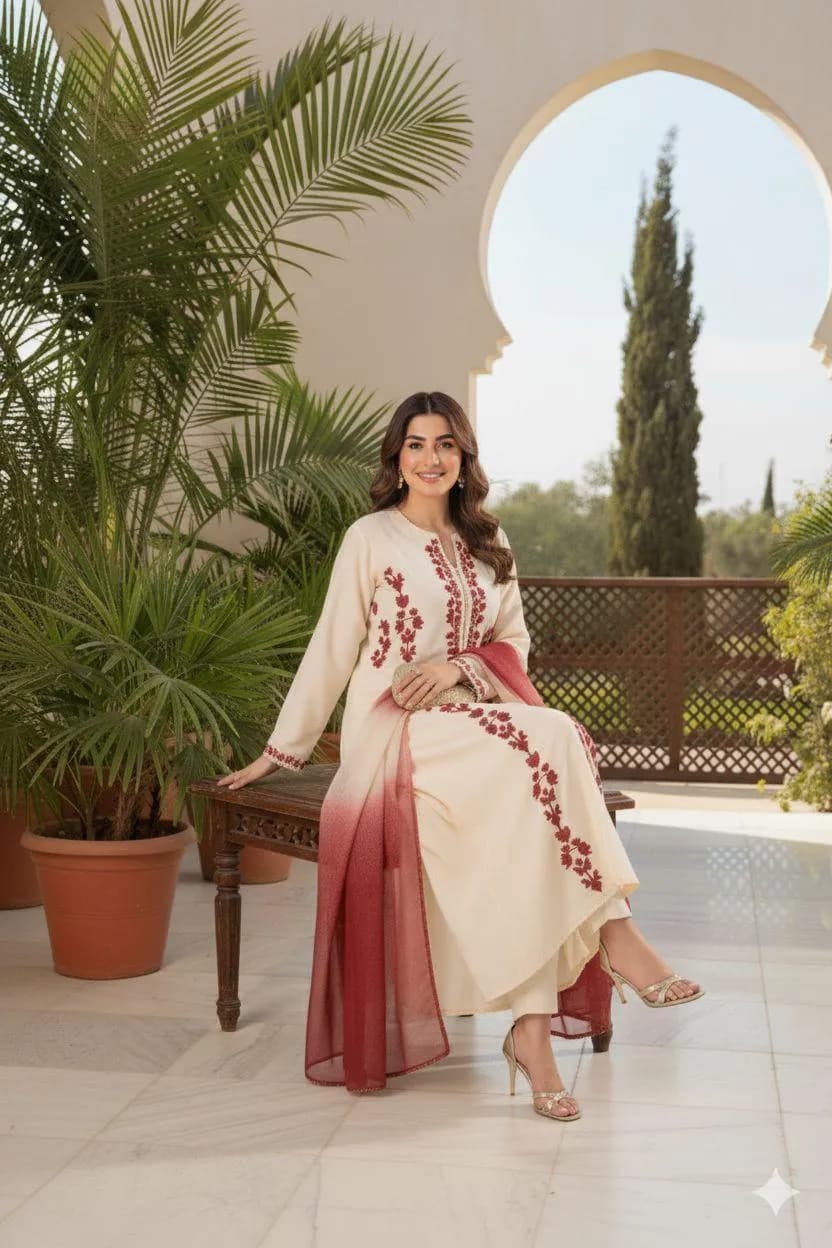 Embroidered Suit