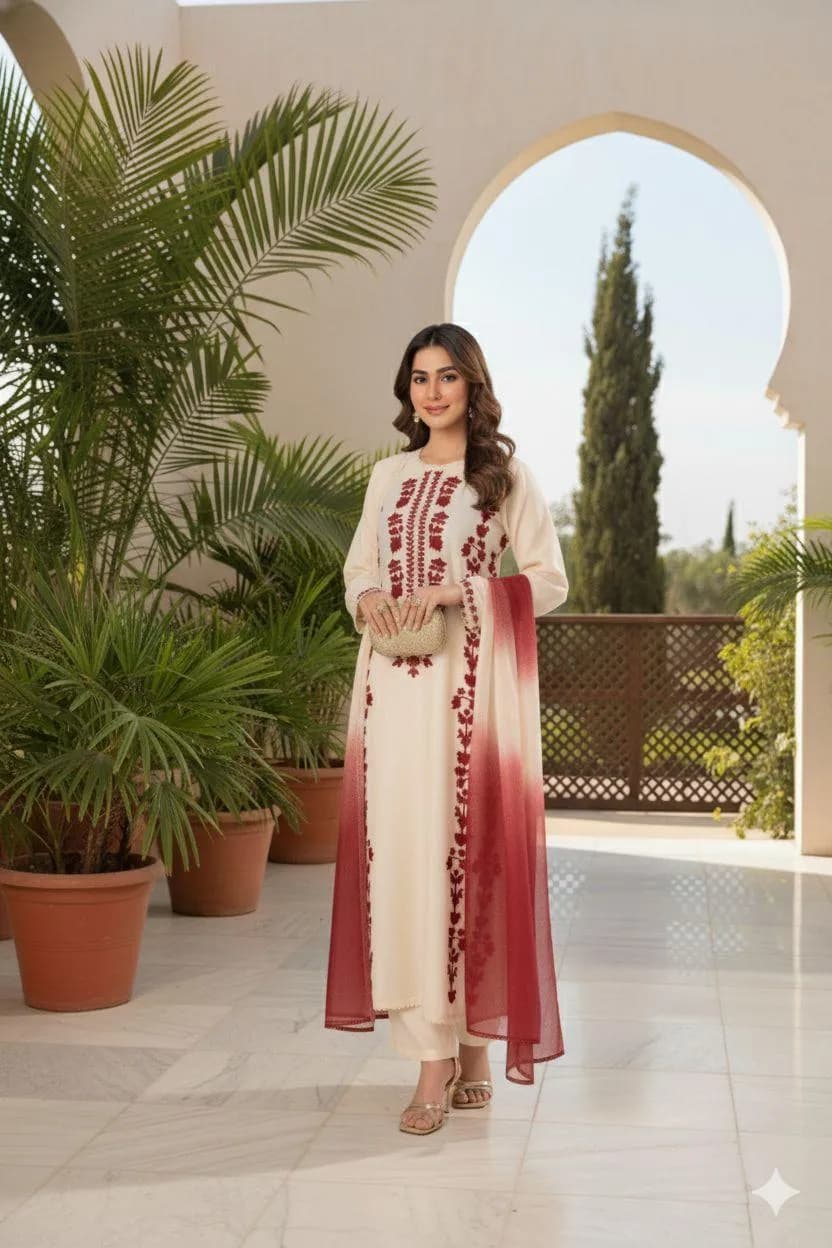 Embroidered Suit