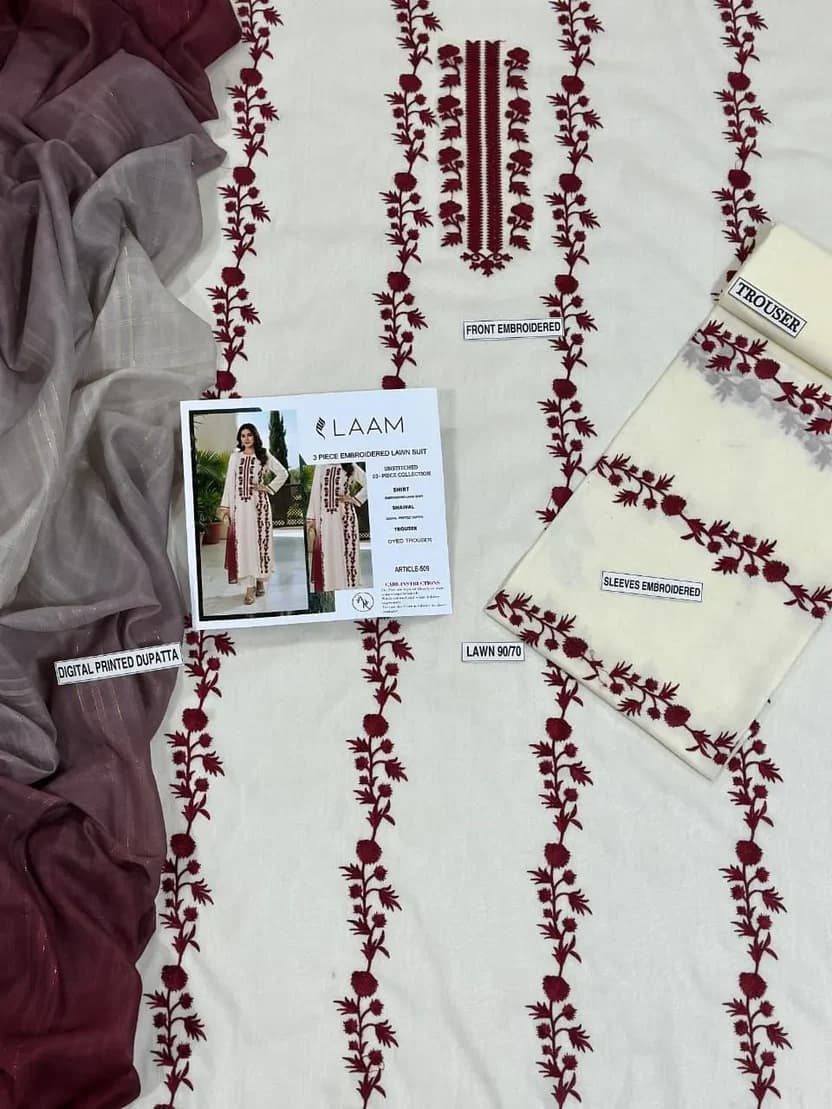 Embroidered Suit