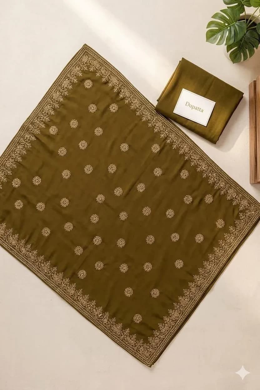 Embroidered Lawn Suit