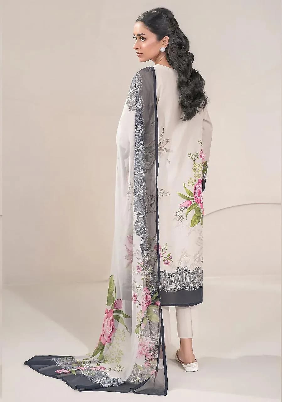 Linen Printed Suit